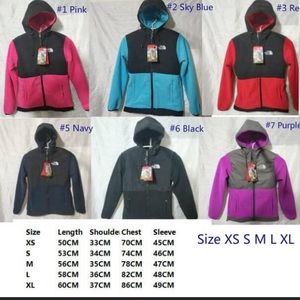 The North Face kids hooded Denali Fleece jacket